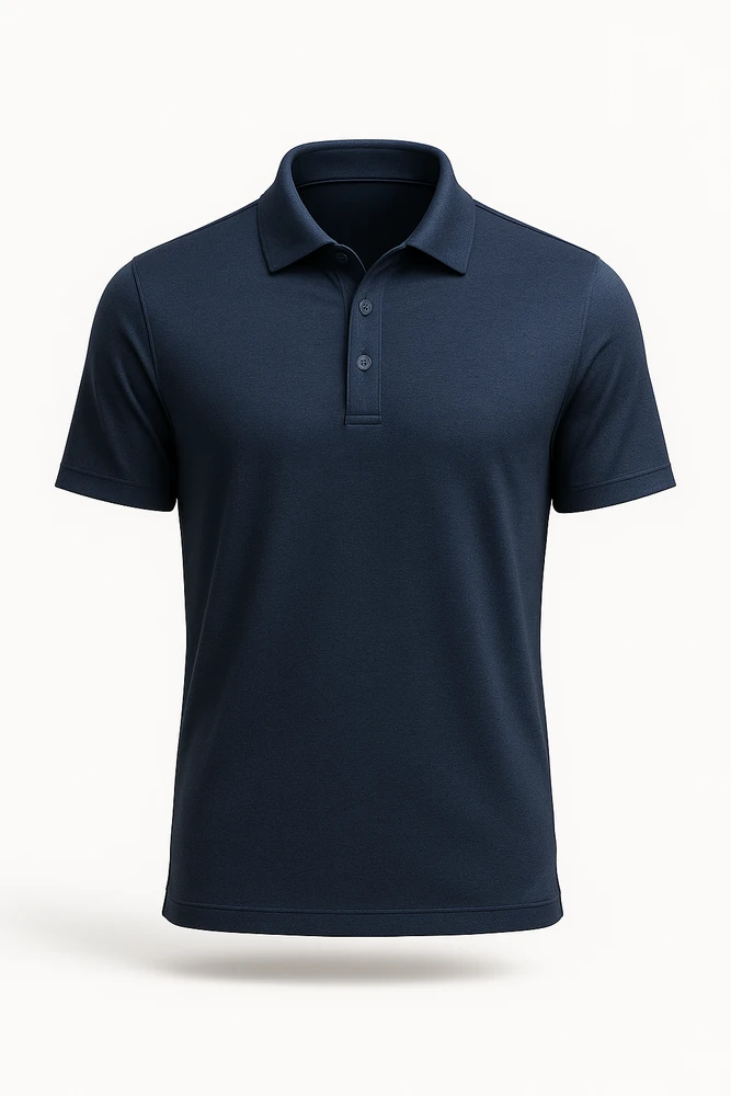 Custom embroidered performance polo